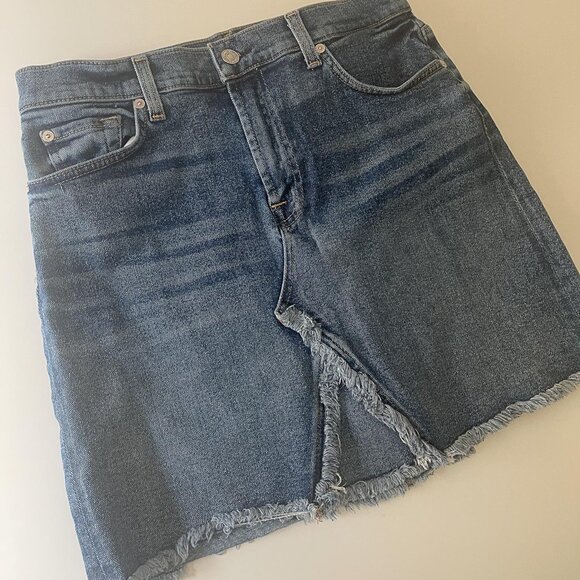 7 For All Mankind Dresses & Skirts - 7 for All Mankind, Denim Jean Skirt